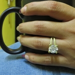  Engagement ring  3d model for 3d printers