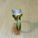  Engagement ring  3d model for 3d printers