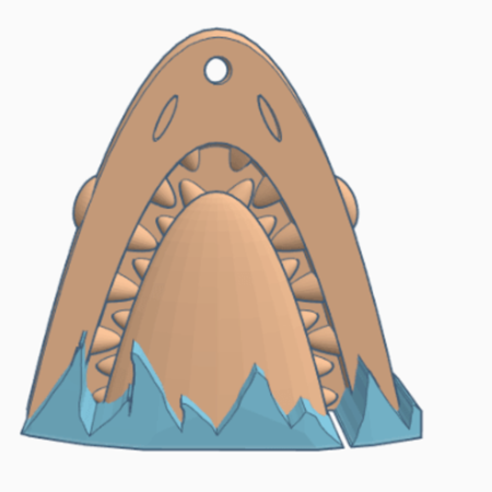 Jaws Earrings (optimized for FDM)