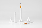  Rocket pencil extender  3d model for 3d printers