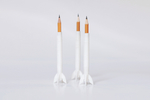  Rocket pencil extender  3d model for 3d printers