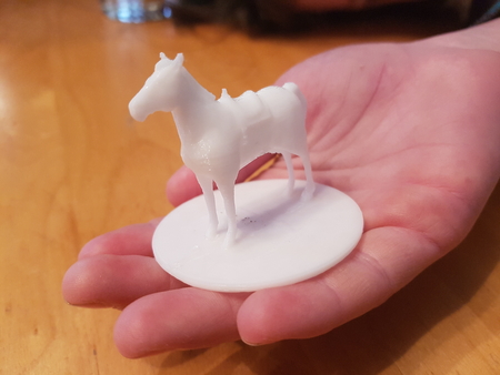 Modelo 3d de Caballos para que mesa de juego! para impresoras 3d