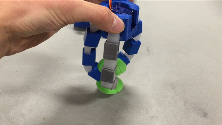 Modelo 3d de Simple garra robótica para impresoras 3d
