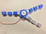  Simple robotic gripper  3d model for 3d printers