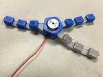  Simple robotic gripper  3d model for 3d printers