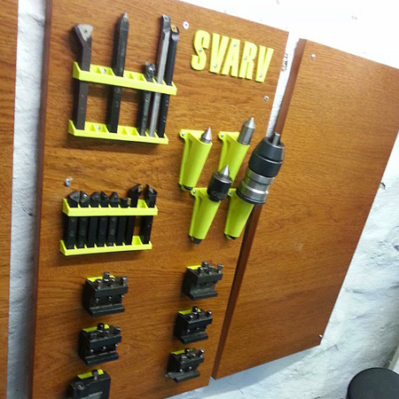 Tool organizer for our lathe