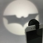  Clip-on pocket bat-signal!  3d model for 3d printers