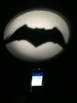  Clip-on pocket bat-signal!  3d model for 3d printers