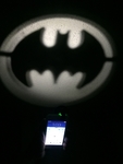  Clip-on pocket bat-signal!  3d model for 3d printers