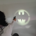  Clip-on pocket bat-signal!  3d model for 3d printers