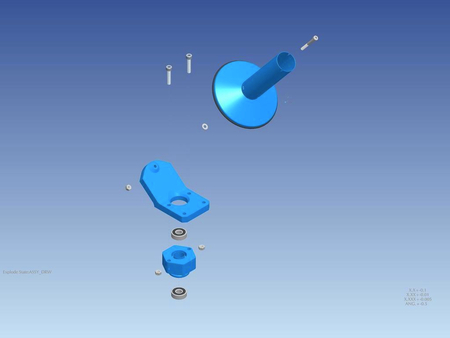  Printable wool winder - mk i  3d model for 3d printers