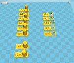  Accuracy hole and pin test  3d model for 3d printers