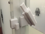  Um2 friction mounted removable door, hinge and latch set   3d model for 3d printers