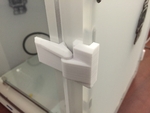  Um2 friction mounted removable door, hinge and latch set   3d model for 3d printers