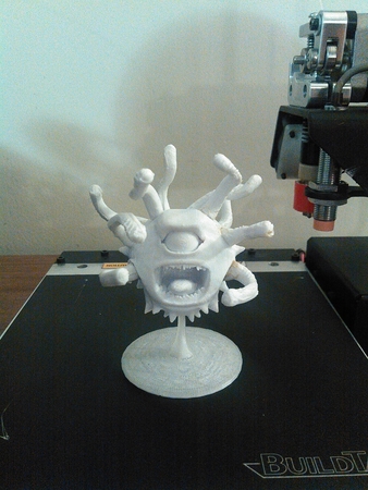  Wacky inflatable flailing eyeball monster (updated)  3d model for 3d printers