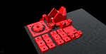 Modelo 3d de Monoprice seleccione mini kit de actualización - plateado para impresoras 3d