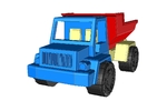  Toy dump truck  3d model for 3d printers