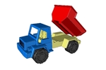  Toy dump truck  3d model for 3d printers