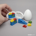  Surprise egg #7 - tiny car carrier  3d model for 3d printers
