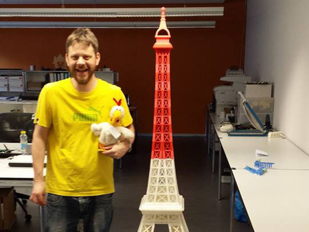  Eiffel tower 1900 mm  3d model for 3d printers