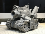  Full armor tank  3d model for 3d printers