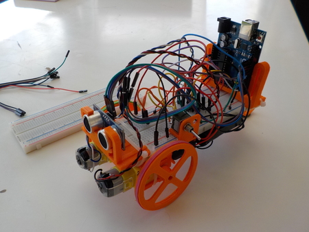 Robot kit for breadboard