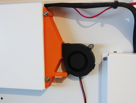 Modelo 3d de Ultimaker 2 coolboard conducto de la junta de control de refrigeración para impresoras 3d