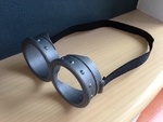  Minion goggles  3d model for 3d printers