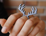  Deer ring  3d model for 3d printers