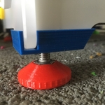 Modelo 3d de La regulación de los pies para ultimaker 2 para impresoras 3d