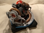 Modelo 3d de Eje triple tourbillon para impresoras 3d