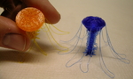 Modelo 3d de Las medusas drooloops personalizable para impresoras 3d
