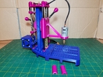 Modelo 3d de Miniatura de la prensa del taladro para impresoras 3d
