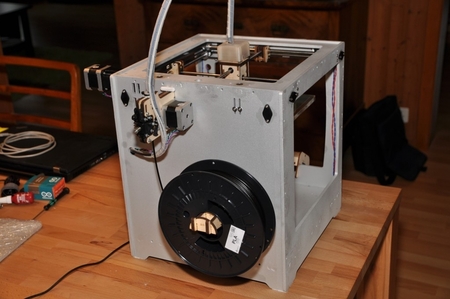 Modelo 3d de Aluminio-marco para la ultimaker para impresoras 3d