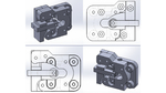  Um2 alt filament feeder mechanism  3d model for 3d printers