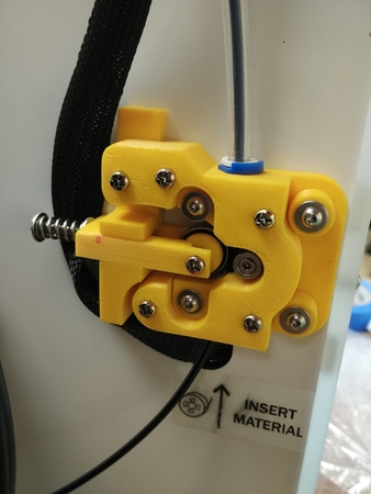  Um2 alt filament feeder mechanism  3d model for 3d printers