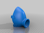  Covid-19 emergency diy mask  3d model for 3d printers