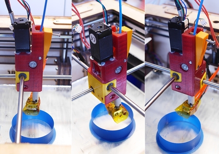 Modular Printhead - NEMA8 worm gear