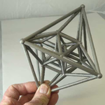 Modelo 3d de HypergranatoÈdre (# 3dspirit) maths art design para impresoras 3d