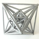  HypergranatoÈdre (# 3dspirit) maths art design  3d model for 3d printers