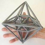  HypergranatoÈdre (# 3dspirit) maths art design  3d model for 3d printers