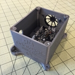  Printrboard raspberry pi enclosure w/ fan  3d model for 3d printers