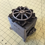Modelo 3d de Printrboard raspberry pi recinto w/ ventilador para impresoras 3d