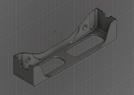  A better um2 power supply holder  3d model for 3d printers