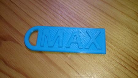  Name key chain  3d model for 3d printers