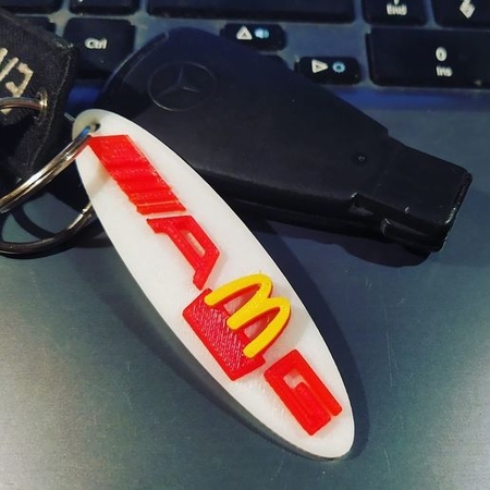 McDonald's AMG keychain