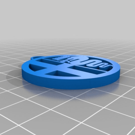  Alfa romeo keychain  3d model for 3d printers