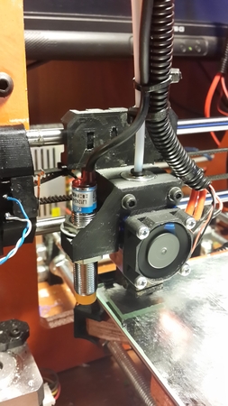 Prusa i3 E3D V6 Bowden y la Inducción del Sensor de Montaje