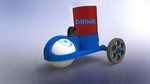 Sphero canholder vehicle  3d model for 3d printers