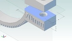  Labeled lensgear-set for geared follow focus  3d model for 3d printers